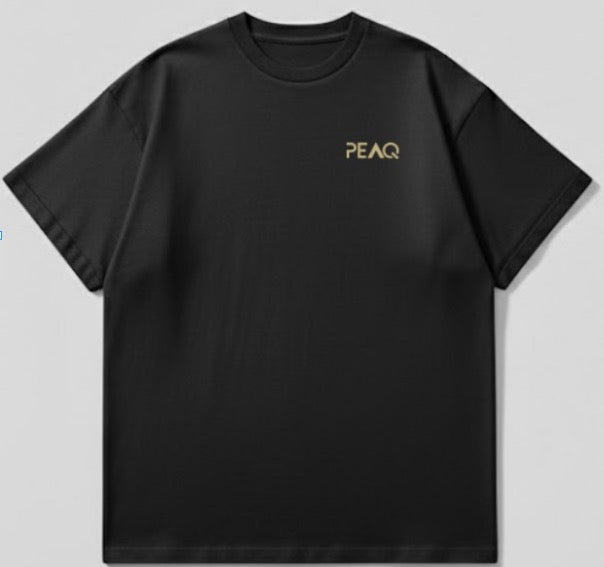 PEAQ “Ascend” Premium Oversized T-Shirt - Black