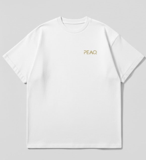 PEAQ “Ascend” Premium Oversized T-Shirt - White